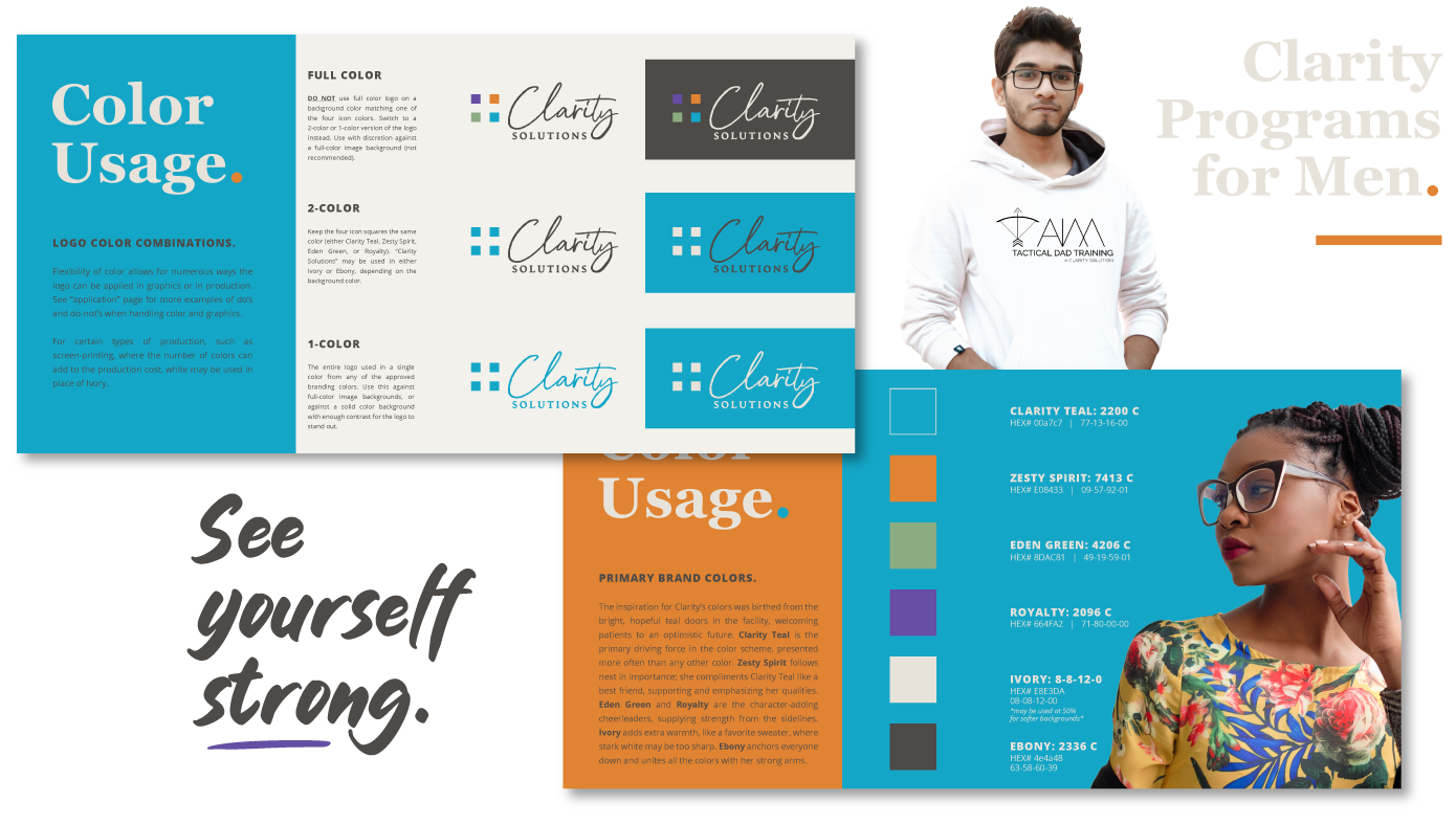 company brand applications graphic design logo websites