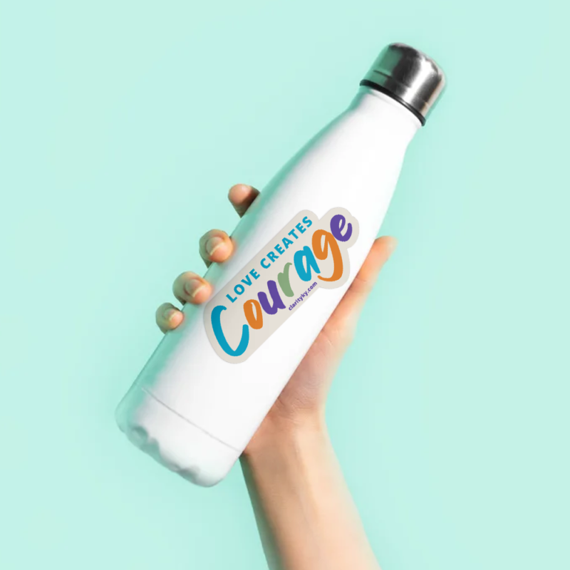 white bottle with sticker graphic design logo websites